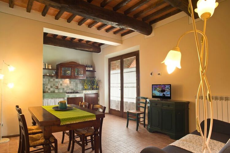 Ferienwohnung Tulipano Toskana Agriturismo Podere Campaini mit Pool, kinderfreundlich