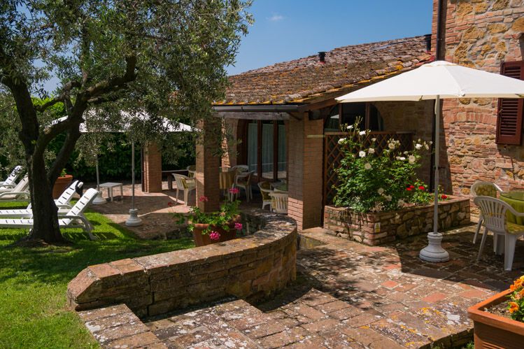 Ferienwohnung Gelsomino Toskana Landgut Pian Della Casa mit Pool