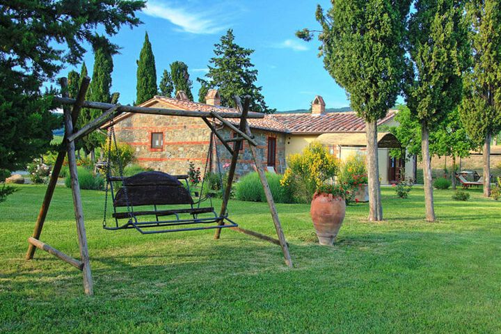 Ferienwohnung Edera Toskana Agriturismo Caccia Amici Nuovo bei Montepulciano