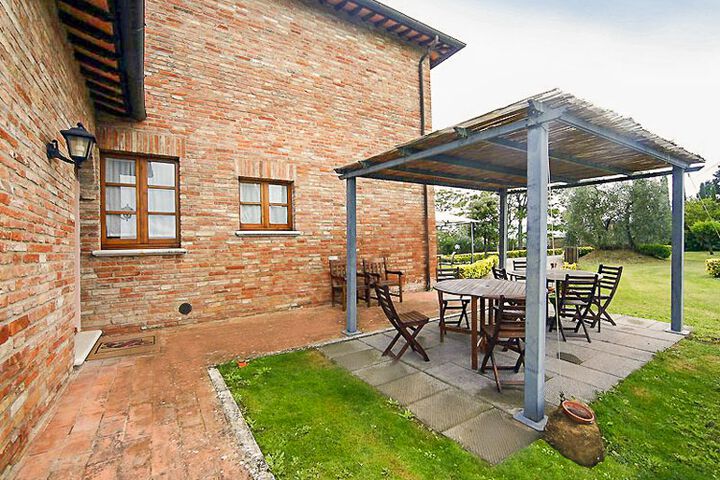 Toskana Ferienwohnung Cipressi im Agriturismo Azienda Sanguineti, Urlaub mit Hund, Pool