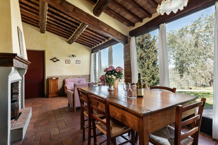 Ferienhaus Porcilaia im kinderfreundlichen Toskana Agriturismo Montealbino mit Pool