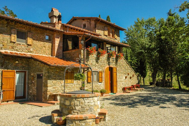 Toskana Ferienwohnung Gelsi in Albergo Settimo Cielo, Urlaub im Chianti