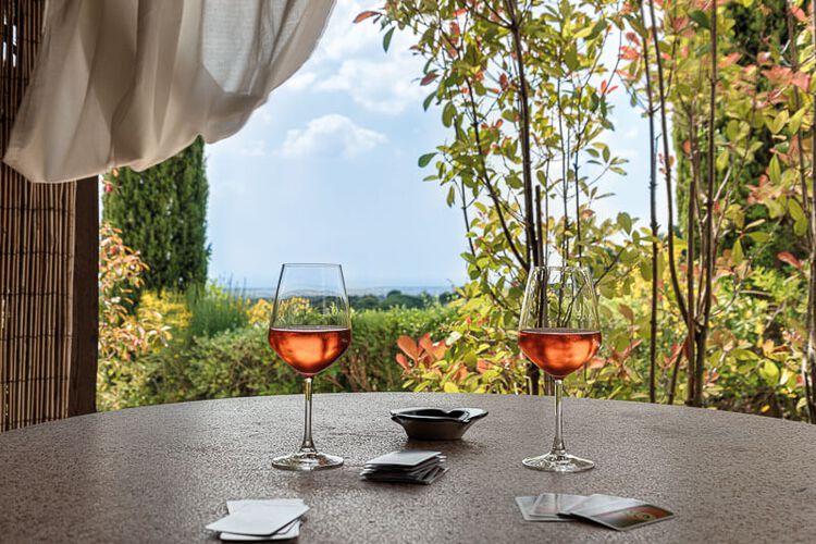 Ferienwohnung Cardellino Typ C Toskana Agriturismo Casale am Meer mit Pool