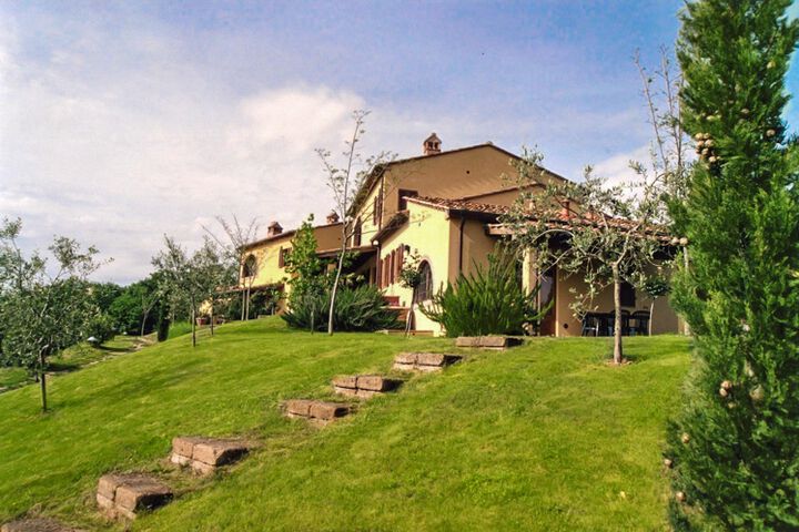 Ferienwohnung Machiavelli Residence San Lorenzo Toskana Weingut mit Pool, Tennis, Frühstück