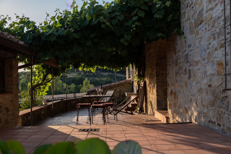 Ferienwohnung Joshua Toskana Agriturismo Artigiani Weingut für Familien Urlaub mit Pool