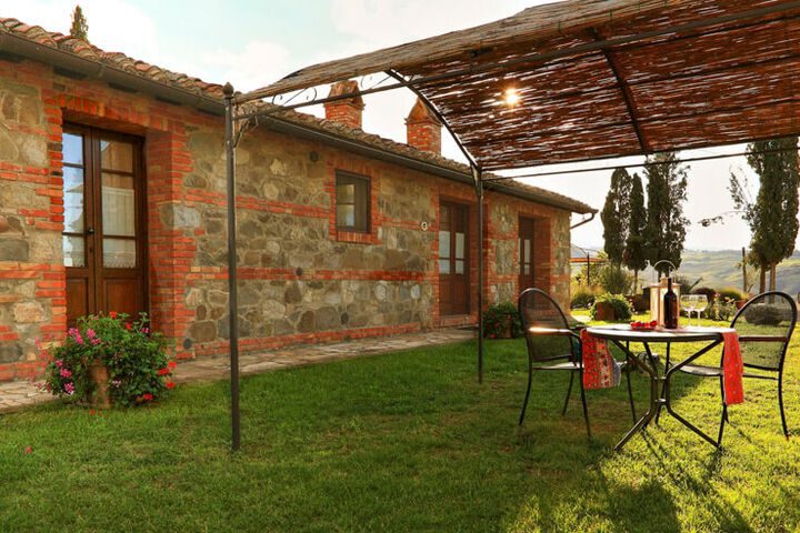 Ferienwohnung Cascia Toskana Agriturismo Caccia Amici Nuovo mit Pool
