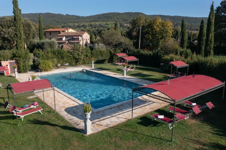 Ferienwohnung Nr. 2 Toskana Agriturismo Casa Stefano am Meer mit Pool