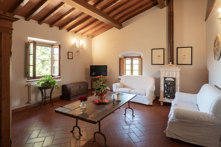 Toskana Ferienwohnung Colorino Weingut Agriturismo Casentino - für Familien mit Pool