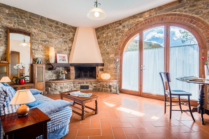 Toskana Ferienwohnung Girasoli in Albergo Settimo Cielo mit Pool