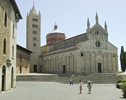 Massa Marittima in der Maremma in der Toskana