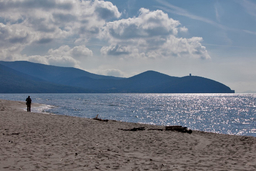 Sandstrand Torre Mozza Maremma Toskana
