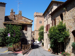 Bolgheri an der Etruskerküste Toskana