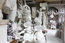Alabaster in der Region Volterra Toskana