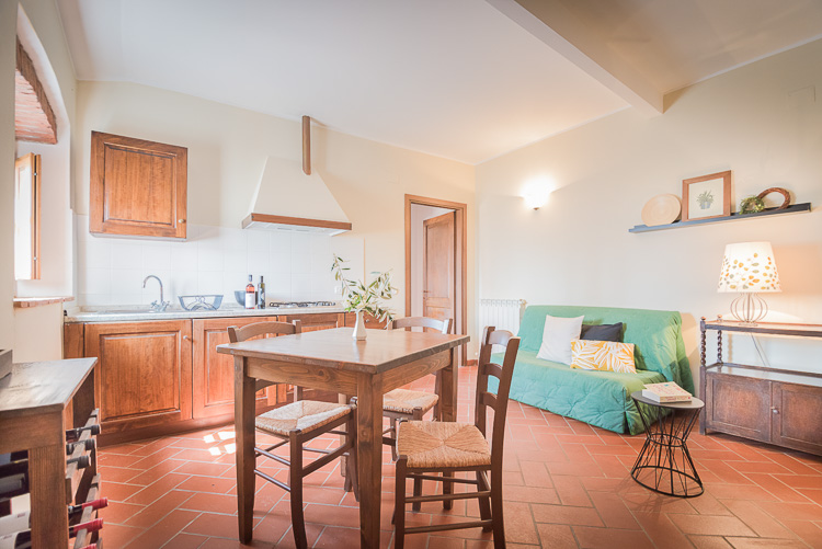 Ferienwohnung Gli Allori im Agriturismo und Toskana Weingut Il Riposo am Meer in der Region der Maremma