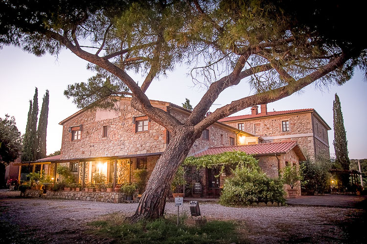 Ferienwohnung Il Balchetto im Agriturismo und Toskana Weingut Il Riposo am Meer in der Region der Maremma
