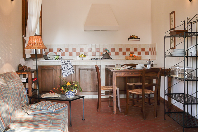 Ferienwohnung Casa Fonte im Agriturismo und Toskana Weingut Il Riposo am Meer in der Region der Maremma