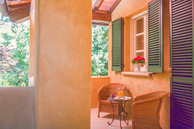 Doppelzimmer Classic Marrone im Toskana Edel-Hotel Relais Fonte Fossoli mit Pool am Meer