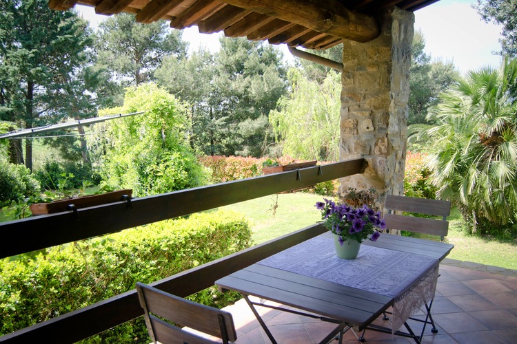 Ferienhaus Portico im Toskana Agriturismo Casale Maremma am Meer mit Pool