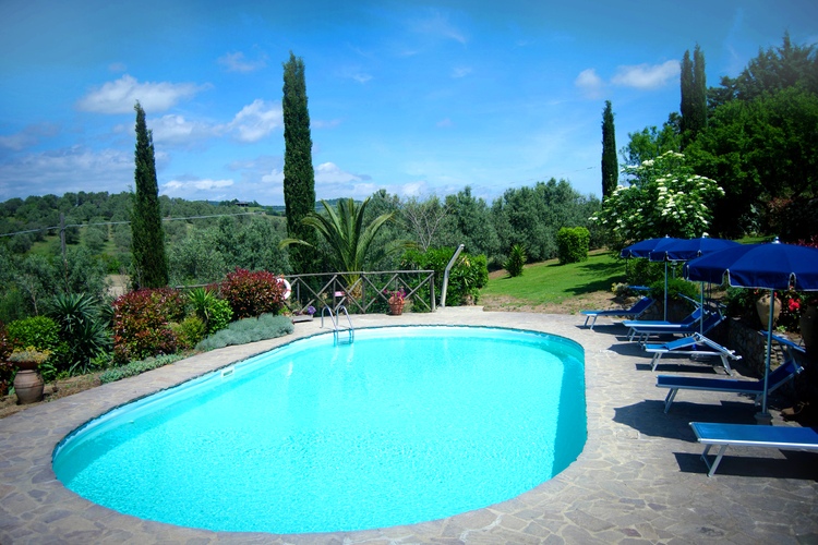 Ferienwohnung Archi im Toskana Agriturismo Casale Maremma am Meer mit Pool