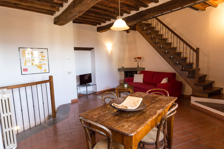 Ferienwohnung Giulia toskanisches Weingut La Vite im Chianti mit Pool und Restaurant