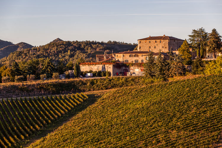 Ferienwohnung Lungo toskanisches Weingut La Vite im Chianti mit Pool und Restaurant