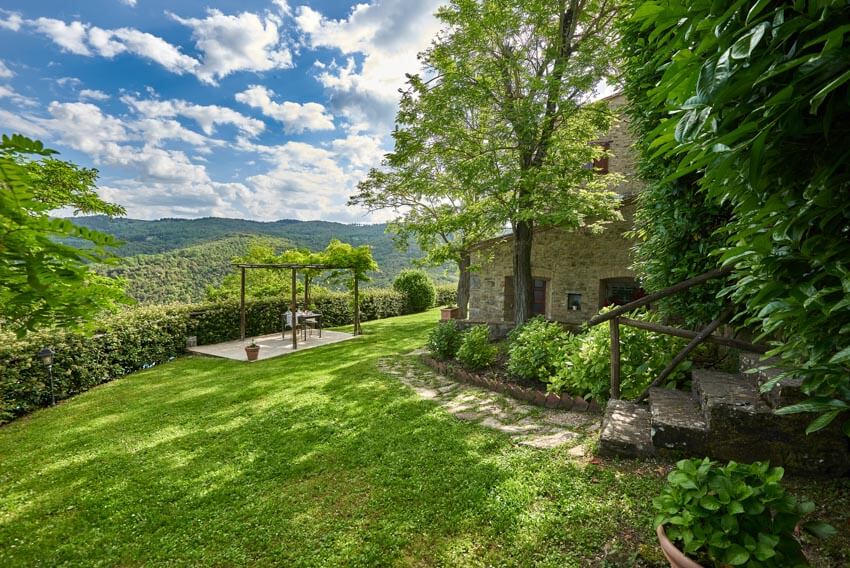 Ferienwohnung Nido Toskana Agriturismo Sasso Storico mit Pool und Frühstück