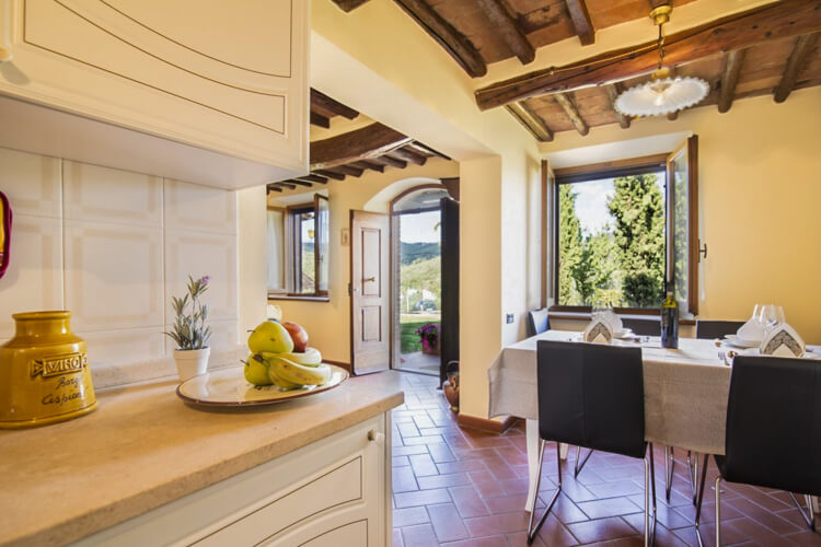 Ferienhaus Villino  Toskana Agriturismo Sasso Storico mit Pool und Frühstück