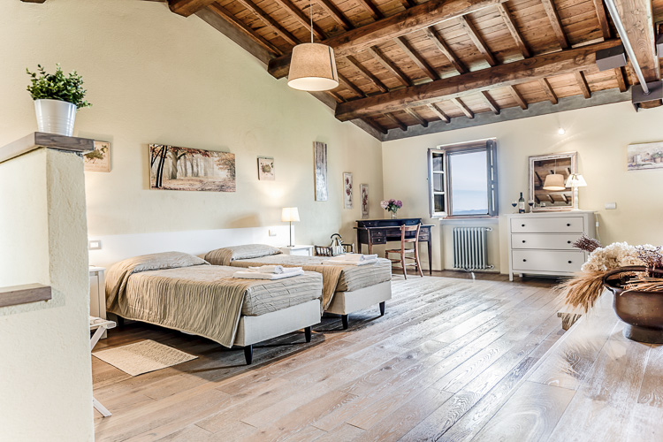 Doppelzimmer Superior Mora Hotel Agriturismo di Sereto im Chianti mit Pool