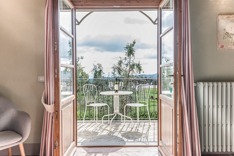 Doppelzimmer SUPERIOR Ribes Hotel Agriturismo di Sereto im Chianti mit Pool