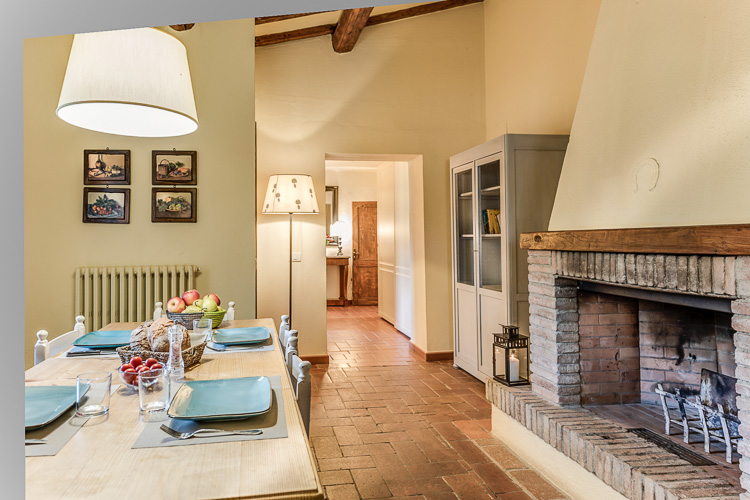 Ferienwohnung Grillo Toskana Agriturismo di Sereto im Chianti mit Pool und Restaurant