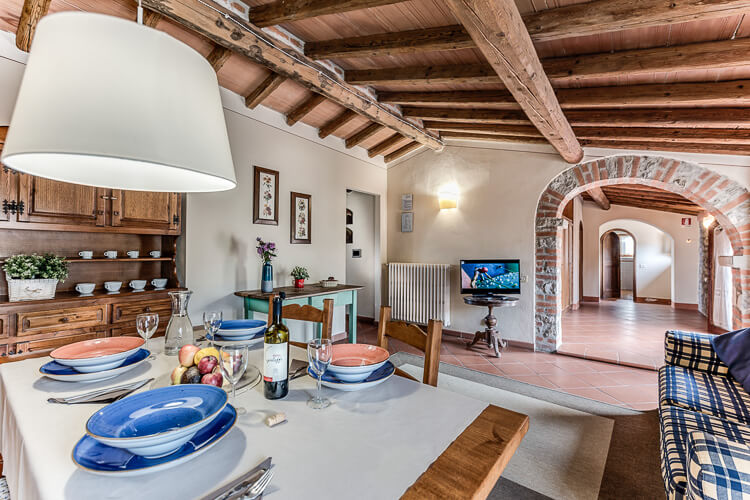 Ferienwohnung Upupa Toskana Agriturismo di Sereto im Chianti bei Siena, mit Pool und Restaurant