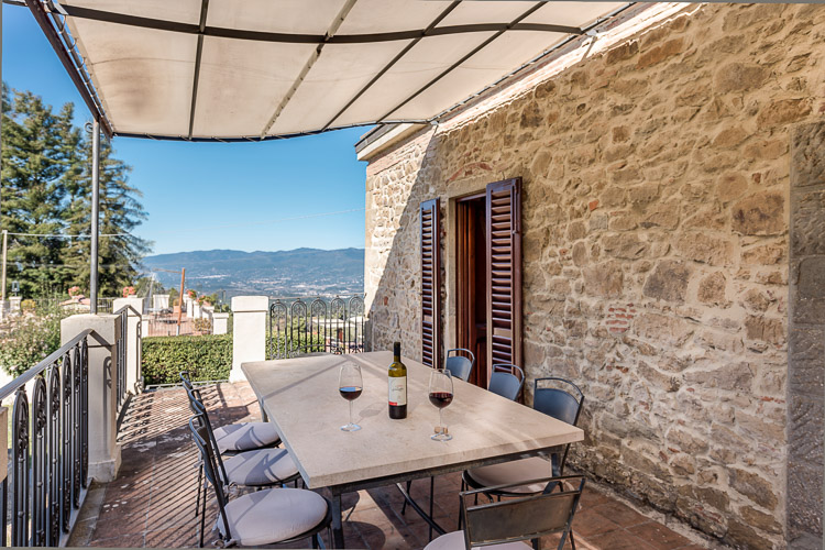 Ferienwohnung Villa Toskana Agriturismo di Sereto mit Pool und Restaurant