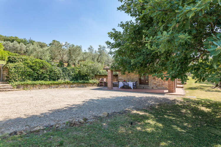 Ferienhaus Ciclamino im Agriturismo und Chianti Weingut Casale Valle mit Pool