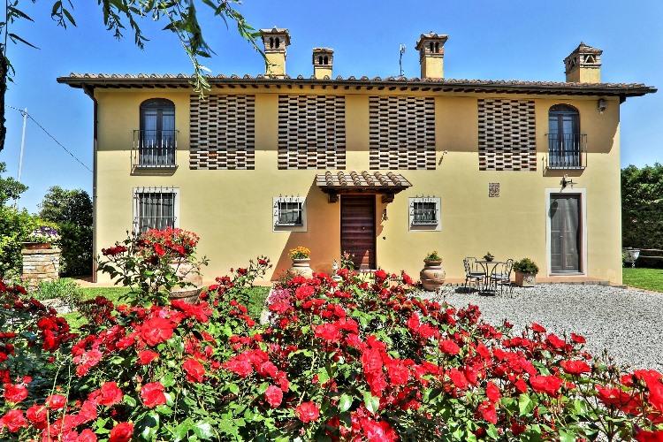 Toskana Ferienhaus Casa Carina mit Pool im Chianti bei San Gimignano