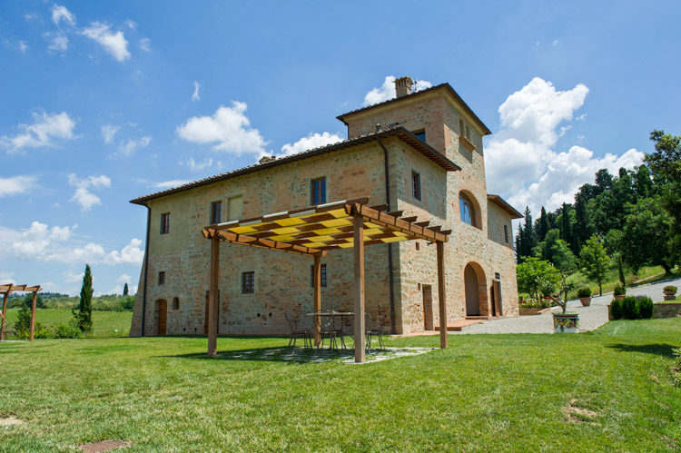 Ferienwohnung Merlo Tenuta Sticciano Toskana Weingut und Agriturismo mit Pool Ansicht 1