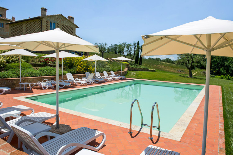 Toskana Ferienwohnung Tordo, Agriturismo Tenuta Sticciano mit Pool