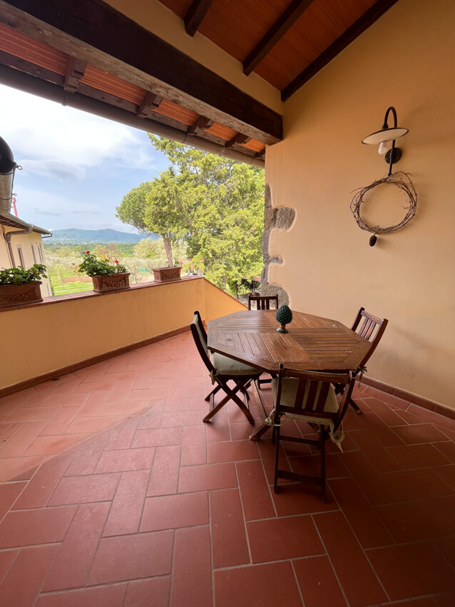 Ferienwohnung Colorino Agriturismo Casentino Toskana Landgut mit Pool Terrasse
