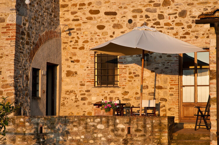 Ferienwohnung Conigliera Agriturismo und Weingut I Greppi mit Abendessen