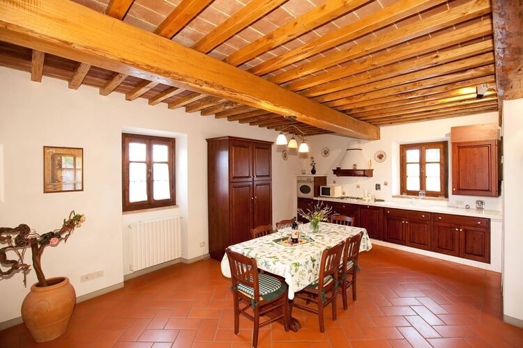 Einzelhaus Tinaia im Toskana Weingut I Greppi mit Pool, Abendessen und Frühstück