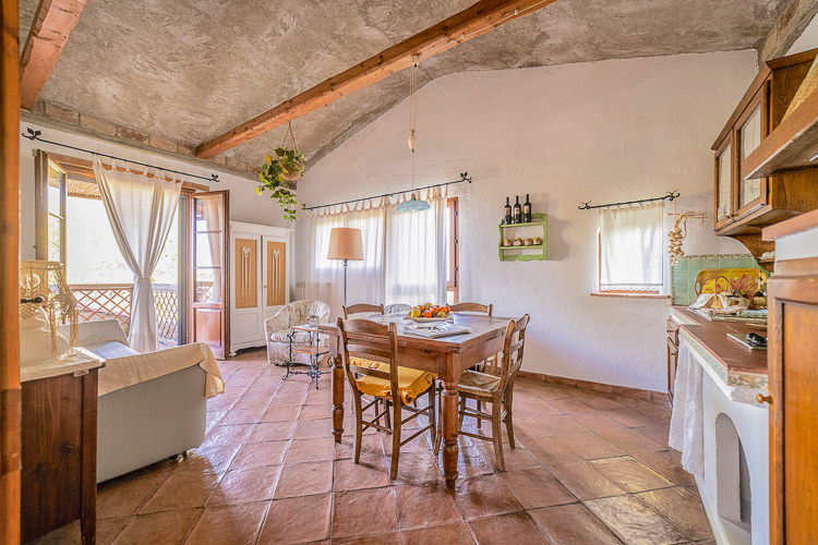 Ferienwohnung Tramontana Toskana Agriturismo Fattoria Fondacio mit Schwimmbad