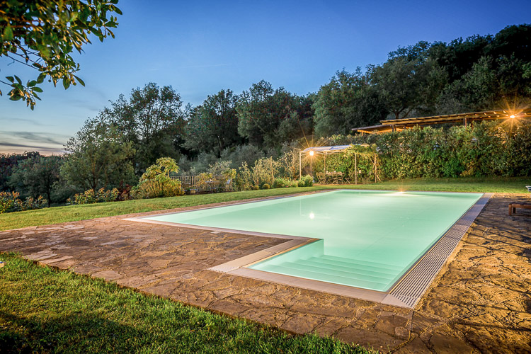 Doppelzimmer Nr. 3 Gialla in Toskana Albergo Settimo Cielo, für 2 Personen mit Pool