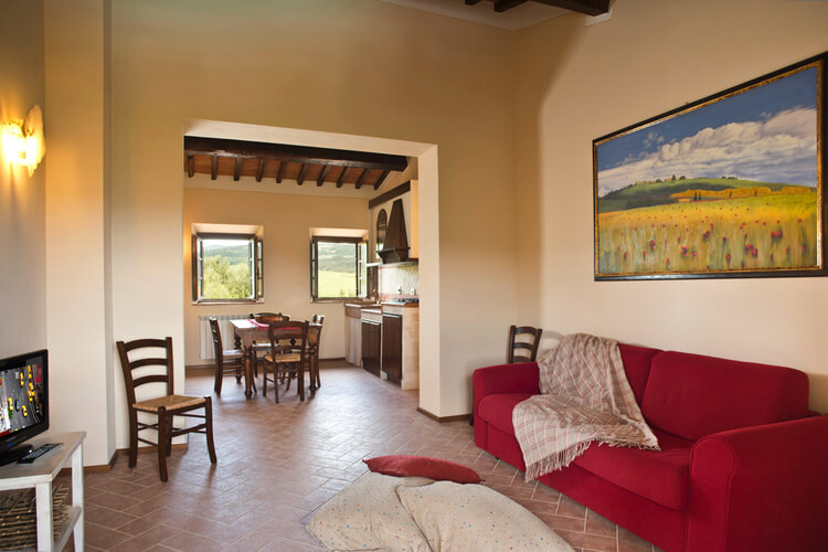 Ferienwohnung Biancospino Agriturismo Podere Campaini Toskana-Panorama, Pool