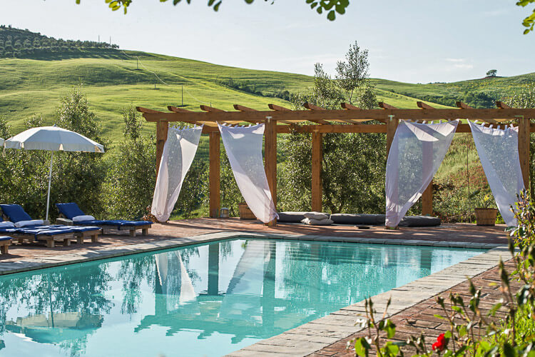 Ferienwohnung Tulipano Toskana Agriturismo Podere Campaini mit Pool, kinderfreundlich