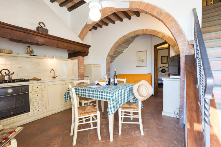 Toskana Ferienwohnung Camporaiolo im Chianti - Landgut Villa Panconesi mit Pool
