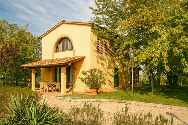 Ferienwohnung Capanna im Toskana Landgut Villa Panconesi mit Pool im Chianti