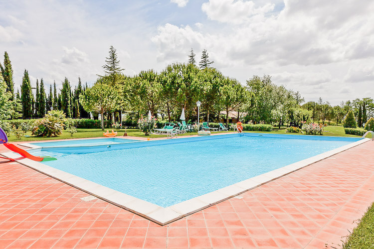 Toskana Ferienwohnung Rimessa im Chianti-Landgut Villa Panconesi mit Pool