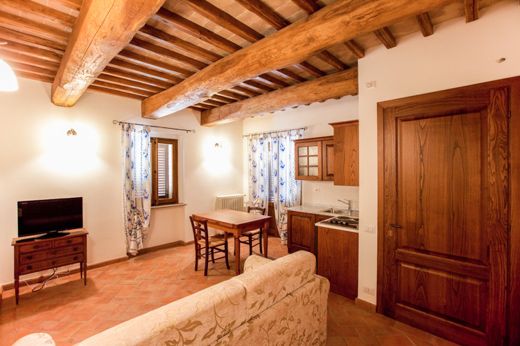 Toskana Agriturismo La Storia Ferienwohnung Nr. 2 mit Frühstück und Pool