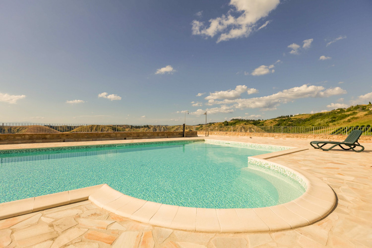 Toskana Hotel Agriturismo La Storia, Ferienwohnung Nr. 3, Panorama-Pool