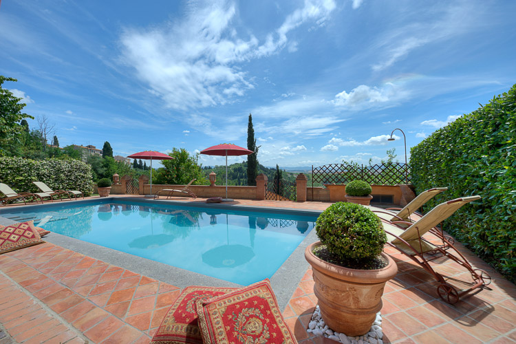 Luxus Ferienhaus Villa Angelina in Alleinlage mit Pool, Traumurlaub bei San Gimignano