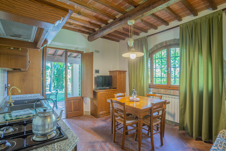 Ferienwohnung Machiavelli im Toskana Weingut Residence San Lorenzo mit Pool